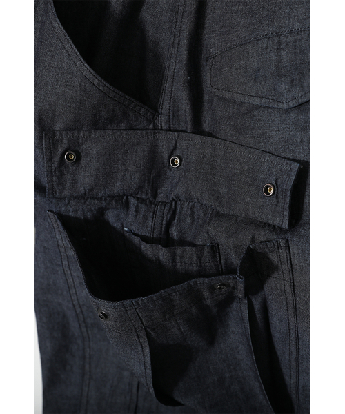 HORLISUN(ホーリーサン)の「Keystone Chambray Cargo Pants Dark Navy(その他パンツ・レディース・その他・MEDIUM/LARGE/SMALL)」の7枚目の写真