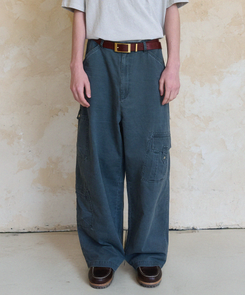 NOUN(ノウン)の「multi pocket pants (charcoal)(その他パンツ・メンズ・その他・0/1/2)」の1枚目の写真