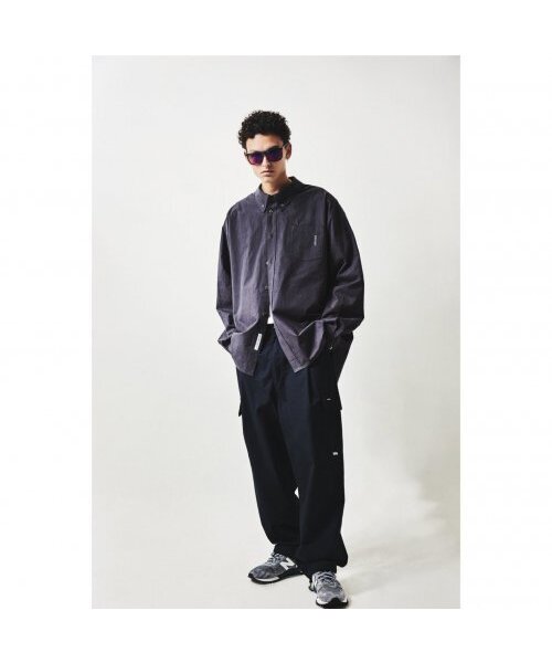 DIAFVINE（ディアフバイン）の「DV22SPT.664 ONE TUCK CARGO W.FIT TROUSERS -Navy-（その他パンツ・メンズ・その他・LARGE/MEDIUM）」の5枚目の写真