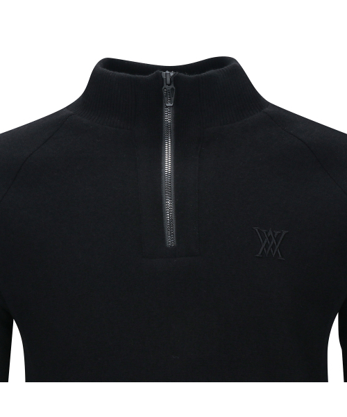 ANEW GOLF（アニューゴルフ）の「M WIND BLOCK HALF ZIP-UP PULLOVER_BK（ニット/セーター・メンズ・その他・X-LARGE/LARGE/MEDIUM）」の5枚目の写真