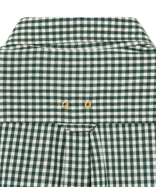 Diamond Layla（ダイアモンドレイラ）の「Gingham Check 1/2 shirt S143  Green（シャツ/ブラウス・レディース・その他・LARGE/MEDIUM/SMALL/X-LARGE）」の7枚目の写真