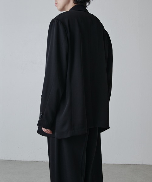 Lui's（ルイス）の「フレンチツイルオーバージャケット（テーラードジャケット・メンズ・ブラック・S）」の7枚目の写真