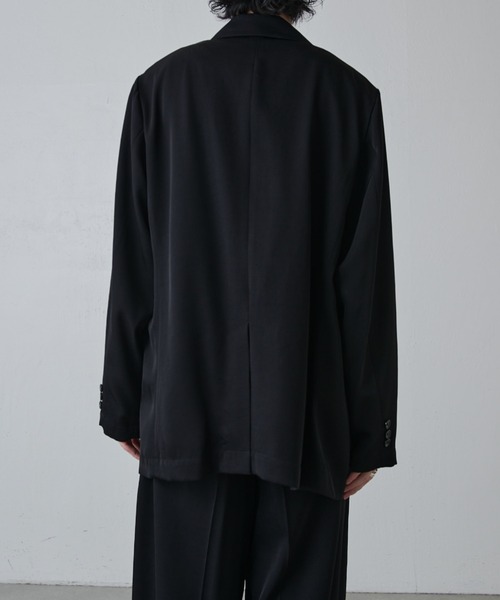 Lui's（ルイス）の「フレンチツイルオーバージャケット（テーラードジャケット・メンズ・ブラック・S）」の8枚目の写真