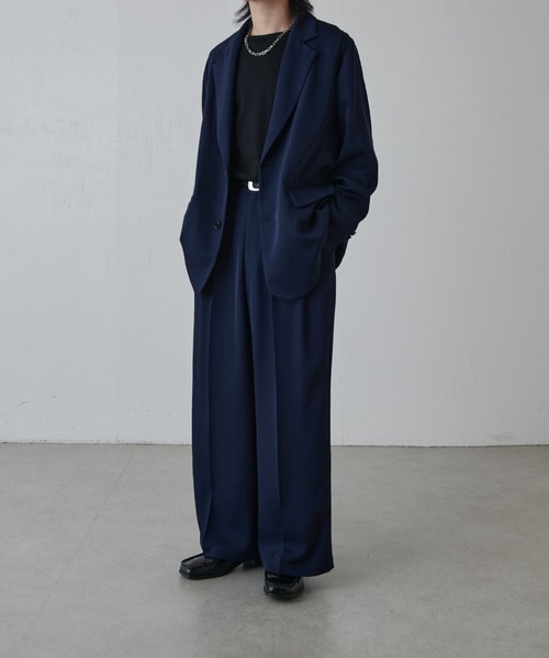 Lui's（ルイス）の「フレンチツイルオーバージャケット（テーラードジャケット・メンズ・ブラック・S）」の19枚目の写真