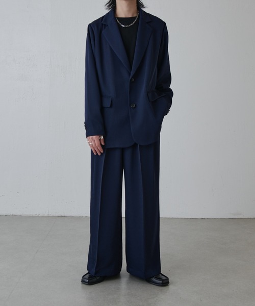 Lui's（ルイス）の「フレンチツイルオーバージャケット（テーラードジャケット・メンズ・ブラック・S）」の20枚目の写真