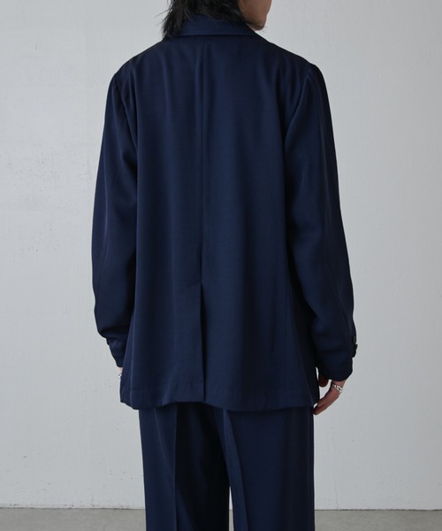 Lui's（ルイス）の「フレンチツイルオーバージャケット（テーラードジャケット・メンズ・ブラック・S）」の17枚目の写真