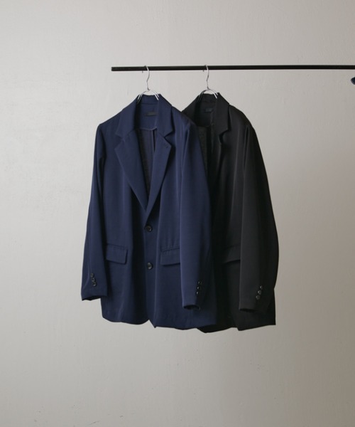 Lui's（ルイス）の「フレンチツイルオーバージャケット（テーラードジャケット・メンズ・ブラック・S）」の21枚目の写真