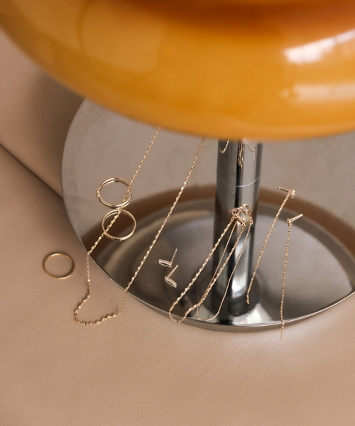 SLOBE IENA(スローブイエナ)の「《WEB限定/追加2》SLOBE エクレアチェーンブレスレット K10(ブレスレット・レディース・ゴールド・FREE)」の7枚目の写真