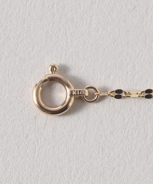 SLOBE IENA(スローブイエナ)の「《WEB限定/追加2》SLOBE エクレアチェーンブレスレット K10(ブレスレット・レディース・ゴールド・FREE)」の13枚目の写真