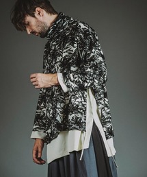 NO ID. | mlt5525-レイヤードタートルネックBIG-PO プルオーバー(457006-391T)(その他トップス)