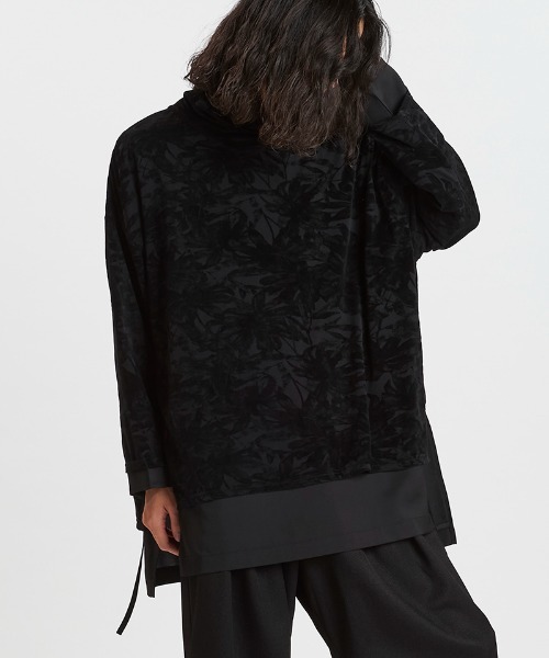 NO ID.（ノーアイディ）の「mlt5525-ﾚｲﾔｰﾄﾞﾀｰﾄﾙﾈｯｸBIG-PO プルオーバー(457006-391T)（その他トップス・メンズ・ホワイト/グレー/ブラック・ONE SIZE）」の16枚目の写真