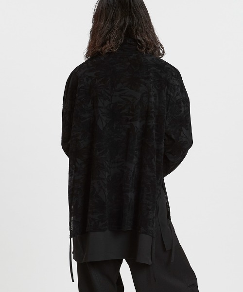 NO ID.（ノーアイディ）の「mlt5525-ﾚｲﾔｰﾄﾞﾀｰﾄﾙﾈｯｸBIG-PO プルオーバー(457006-391T)（その他トップス・メンズ・ホワイト/グレー/ブラック・ONE SIZE）」の17枚目の写真