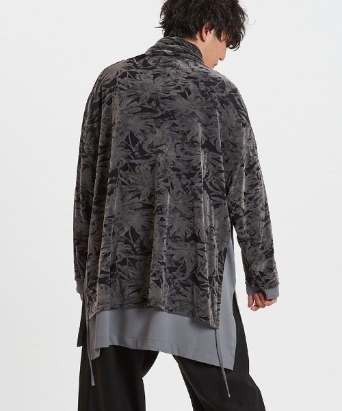 NO ID.（ノーアイディ）の「mlt5525-ﾚｲﾔｰﾄﾞﾀｰﾄﾙﾈｯｸBIG-PO プルオーバー(457006-391T)（その他トップス・メンズ・ホワイト/グレー/ブラック・ONE SIZE）」の21枚目の写真