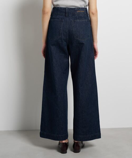 LANVIN en Bleu（ランバンオンブルー）の「デニムワイドパンツ（デニムパンツ・レディース・ブルー/ネイビー・34/36/38/40）」の8枚目の写真