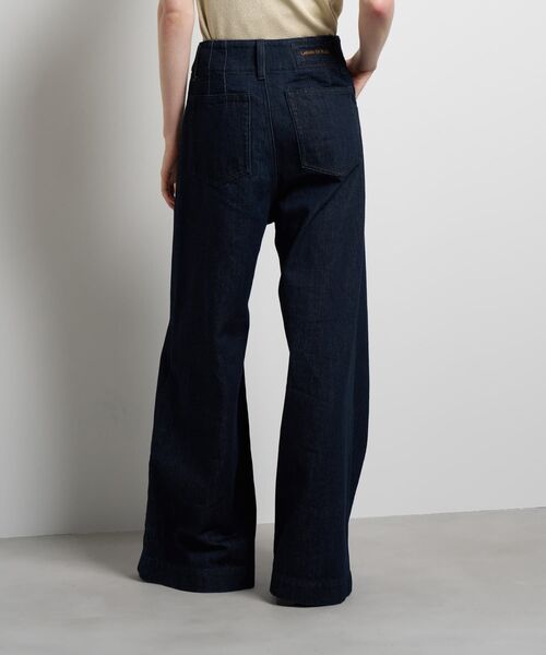 LANVIN en Bleu（ランバンオンブルー）の「デニムワイドパンツ（デニムパンツ・レディース・ブルー/ネイビー・34/36/38/40）」の17枚目の写真
