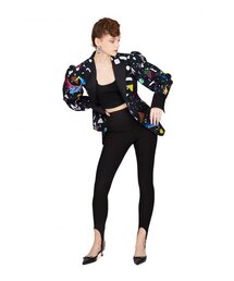 マルチシェイププリントパワーショルダージャケット