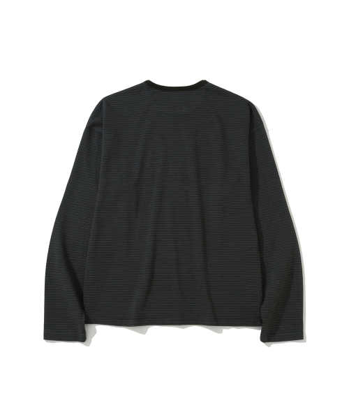 SIIIIDO(シド)の「BOGS MIX STRIPE LONG SLEEVE T #1(Tシャツ/カットソー・メンズ・その他・1/2/4/3)」の2枚目の写真