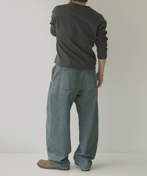 SIIIIDO(シド)の「BOGS MIX STRIPE LONG SLEEVE T #1(Tシャツ/カットソー・メンズ・その他・1/2/4/3)」の5枚目の写真