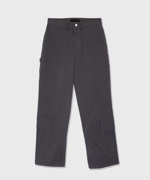 ANYTIME LOREAK(エニタイムロレーク)の「LAVENDER WORK PANTS - CHARCOAL(その他パンツ・レディース・その他・LARGE)」の4枚目の写真