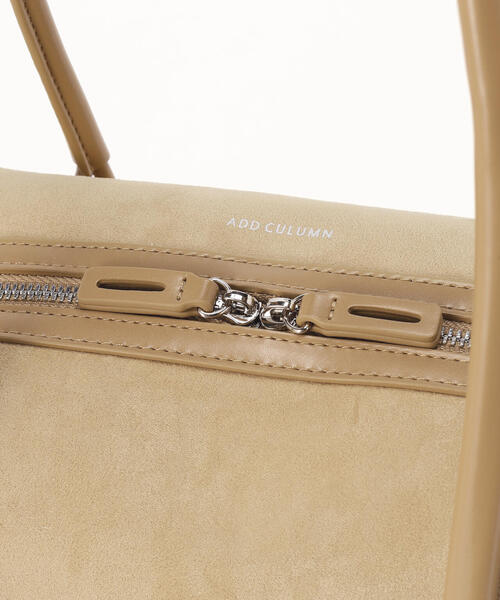 ADD CULUMN(アドカラム)の「ADD CULUMN(アドカラム) TABLET BOSTON SUEDE(ハンドバッグ・レディース・ベージュ・F)」の17枚目の写真