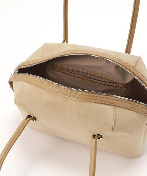 ADD CULUMN(アドカラム)の「ADD CULUMN(アドカラム) TABLET BOSTON SUEDE(ハンドバッグ・レディース・ベージュ・F)」の8枚目の写真