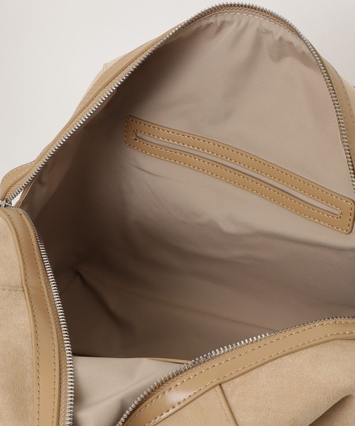 ADD CULUMN(アドカラム)の「ADD CULUMN(アドカラム) TABLET BOSTON SUEDE(ハンドバッグ・レディース・ベージュ・F)」の10枚目の写真