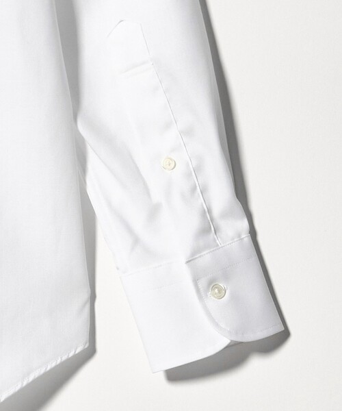 A DAY IN THE LIFE UNITED ARROWS(アデイインザライフユナイテッドアローズ)の「ヘリンボーン セミワイドカラーシャツ-イージーケア-<A DAY IN THE LIFE>(シャツ/ブラウス・メンズ・ホワイト・38cm/42cm/37cm/41cm/39cm/40cm)」の10枚目の写真