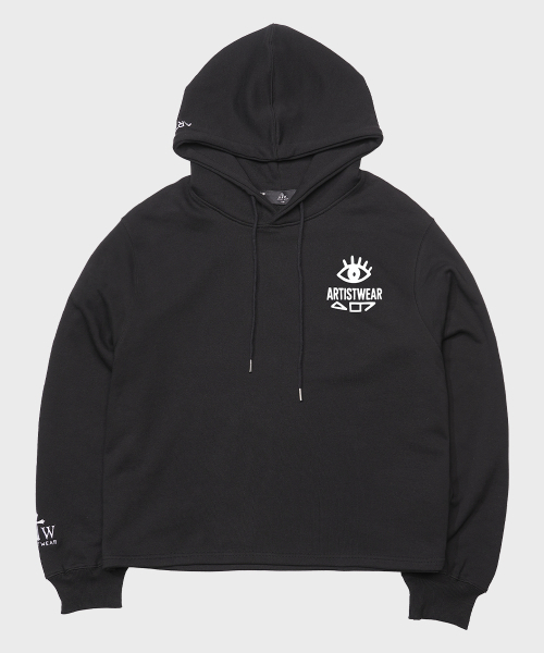 ARTISTWEAR（アーティストウェア）の「[ATW] ボードビジョン イージーフード（パーカー・レディース・グレー/ブラック・MEDIUM/LARGE/X-LARGE/XX-LARGE）」の12枚目の写真