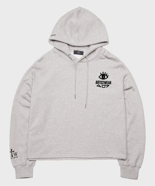 ARTISTWEAR（アーティストウェア）の「[ATW] ボードビジョン イージーフード（パーカー・レディース・グレー/ブラック・MEDIUM/LARGE/X-LARGE/XX-LARGE）」の15枚目の写真