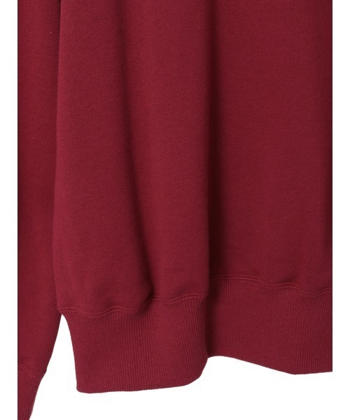 PINK HOUSE（ピンクハウス）の「ローン衿付きロゴトレーナー（スウェット・レディース・ネイビー/ラベンダー/ピンク/レッド/ブラック・フリー）」の9枚目の写真