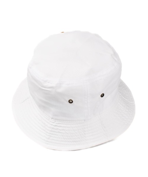 newhattan(ニューハッタン)の「【T14】【new hattan/ニューハッタン】POLYESTER BUCKET HAT(ハット・メンズ・ネイビー/ホワイト/ブラック・L/XL/S/M)」の1枚目の写真
