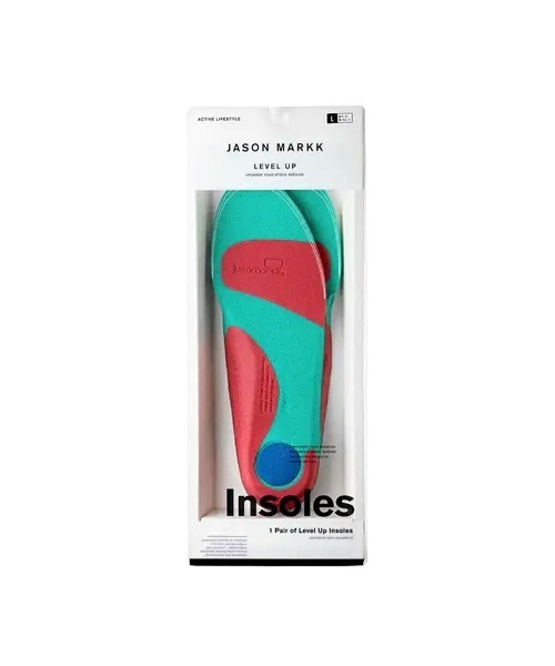 JASON MARKK(ジェイソン マーク)の「JASON MARKK LEVEL UP INSOLE / ジェイソンマーク レベルアップ インソール(インソール/シューズクッション・メンズ・ブラック・L/XL)」の1枚目の写真