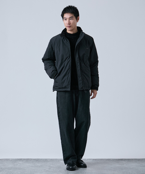 B.C STOCK（ベーセーストック）の「C.H.G パテッドスタンドブルゾン（ブルゾン・メンズ・ブラック/チャコールグレー・MEDIUM/LARGE）」の3枚目の写真