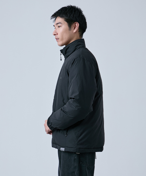 B.C STOCK（ベーセーストック）の「C.H.G パテッドスタンドブルゾン（ブルゾン・メンズ・ブラック/チャコールグレー・MEDIUM/LARGE）」の5枚目の写真