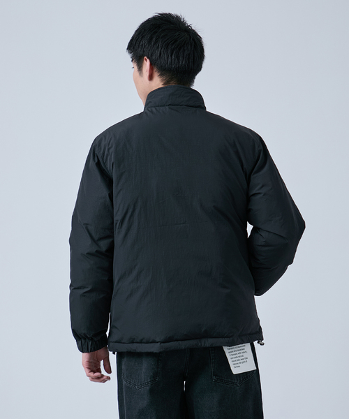 B.C STOCK（ベーセーストック）の「C.H.G パテッドスタンドブルゾン（ブルゾン・メンズ・ブラック/チャコールグレー・MEDIUM/LARGE）」の6枚目の写真