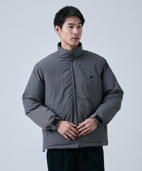 B.C STOCK（ベーセーストック）の「C.H.G パテッドスタンドブルゾン（ブルゾン・メンズ・ブラック/チャコールグレー・MEDIUM/LARGE）」の8枚目の写真