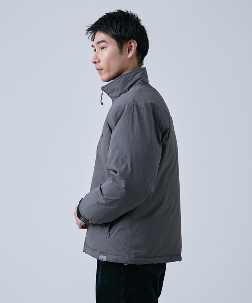 B.C STOCK（ベーセーストック）の「C.H.G パテッドスタンドブルゾン（ブルゾン・メンズ・ブラック/チャコールグレー・MEDIUM/LARGE）」の9枚目の写真