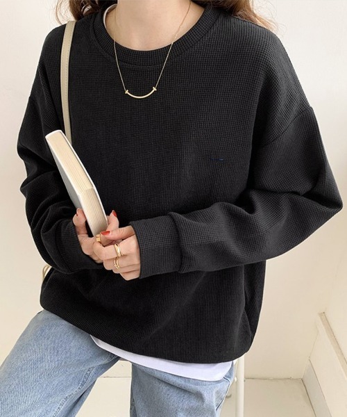 Flugge(フラッジー)の「サーマルロンT(Tシャツ/カットソー・レディース・ブラック/グレー・LARGE/MEDIUM)」の11枚目の写真