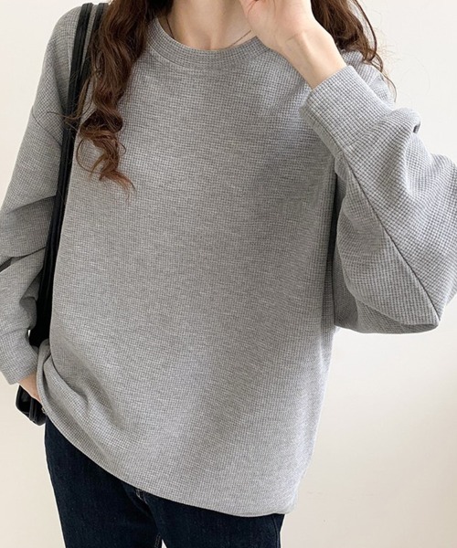 Flugge(フラッジー)の「サーマルロンT(Tシャツ/カットソー・レディース・ブラック/グレー・LARGE/MEDIUM)」の13枚目の写真