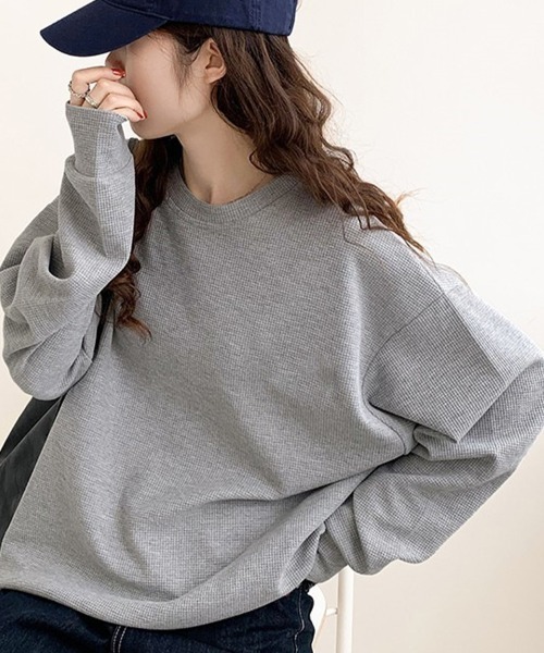 Flugge(フラッジー)の「サーマルロンT(Tシャツ/カットソー・レディース・ブラック/グレー・LARGE/MEDIUM)」の5枚目の写真