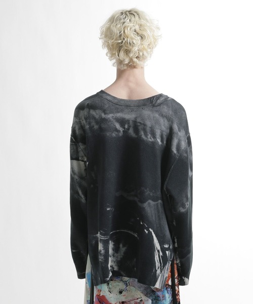 HARE(ハレ)の「オーバーニットプルオーバー by MAO KAWASAKI(HARE)(ニット/セーター・メンズ・ブラック系その他/ブルー系その他・FREE)」の22枚目の写真