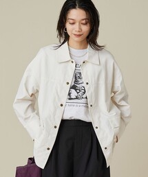 green label relaxing（グリーンレーベルリラクシング）の「タスラン カバーオール ジャケット（カバーオール）」