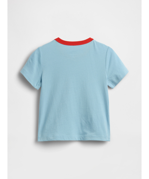 GAP(ギャップ)の「ブラナン フェイバリット グラフィックTシャツ (幼児・ベビー)(Tシャツ/カットソー・キッズ・グレー/ホワイト/グレー系その他/ライトブルー/ブルー/オフホワイト・80cm/90cm/95cm/100cm/105cm/110cm)」の9枚目の写真