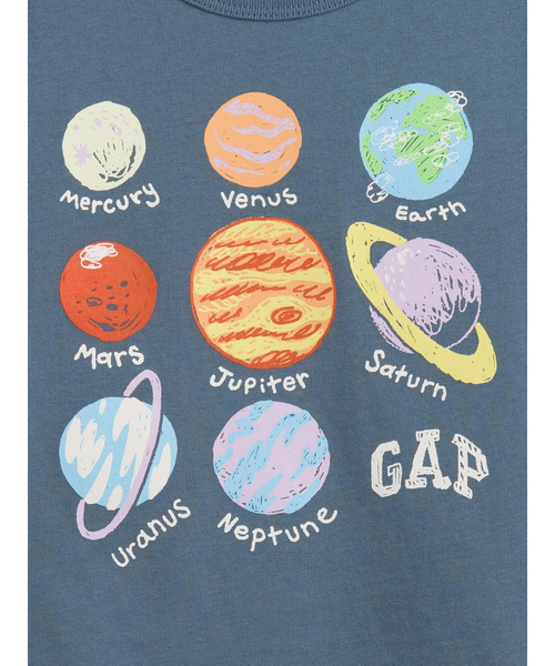 GAP(ギャップ)の「ブラナン フェイバリット グラフィックTシャツ (幼児・ベビー)(Tシャツ/カットソー・キッズ・グレー/ホワイト/グレー系その他/ライトブルー/ブルー/オフホワイト・80cm/90cm/95cm/100cm/105cm/110cm)」の15枚目の写真
