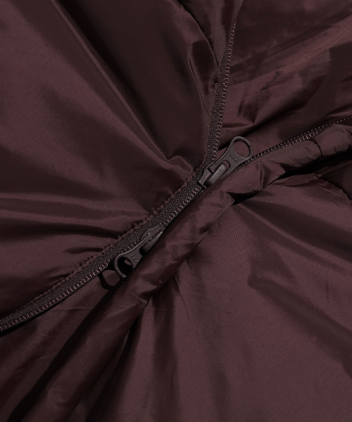 NICE GHOST CLUB(ナイスゴーストクラブ)の「HOODED MIDI PUFFER_BROWN(NG2EWUB902A)(ダウンジャケット/コート・レディース・ブラウン・M/L/S)」の6枚目の写真