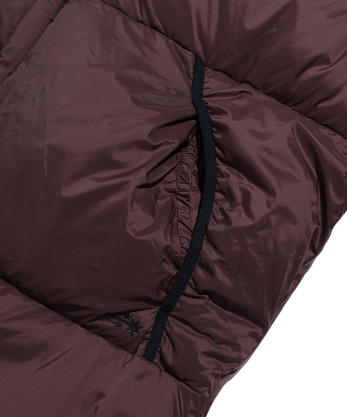 NICE GHOST CLUB(ナイスゴーストクラブ)の「HOODED MIDI PUFFER_BROWN(NG2EWUB902A)(ダウンジャケット/コート・レディース・ブラウン・M/L/S)」の8枚目の写真