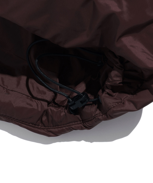 NICE GHOST CLUB(ナイスゴーストクラブ)の「HOODED MIDI PUFFER_BROWN(NG2EWUB902A)(ダウンジャケット/コート・レディース・ブラウン・M/L/S)」の9枚目の写真