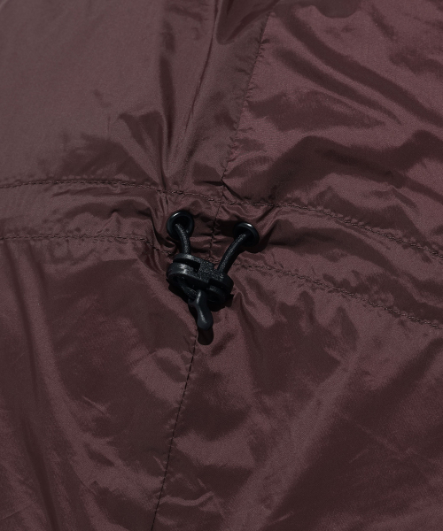 NICE GHOST CLUB(ナイスゴーストクラブ)の「HOODED MIDI PUFFER_BROWN(NG2EWUB902A)(ダウンジャケット/コート・レディース・ブラウン・M/L/S)」の11枚目の写真