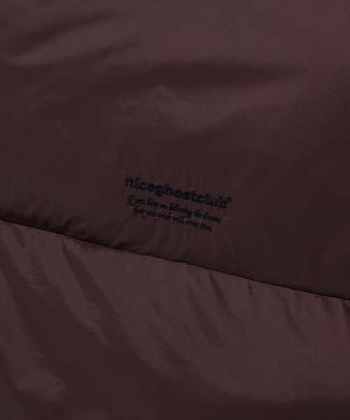 NICE GHOST CLUB(ナイスゴーストクラブ)の「HOODED MIDI PUFFER_BROWN(NG2EWUB902A)(ダウンジャケット/コート・レディース・ブラウン・M/L/S)」の12枚目の写真