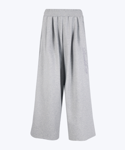 AHORA MOVEMENT(アホラ ムーブメント)の「ダブル789 トレーニングワイドパンツ (グレー)(スウェットパンツ・レディース・その他・M/L/XL)」の2枚目の写真